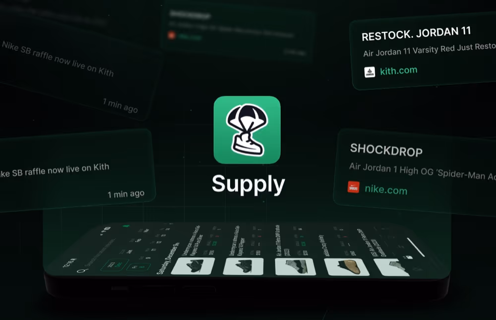 Supply release-alert application